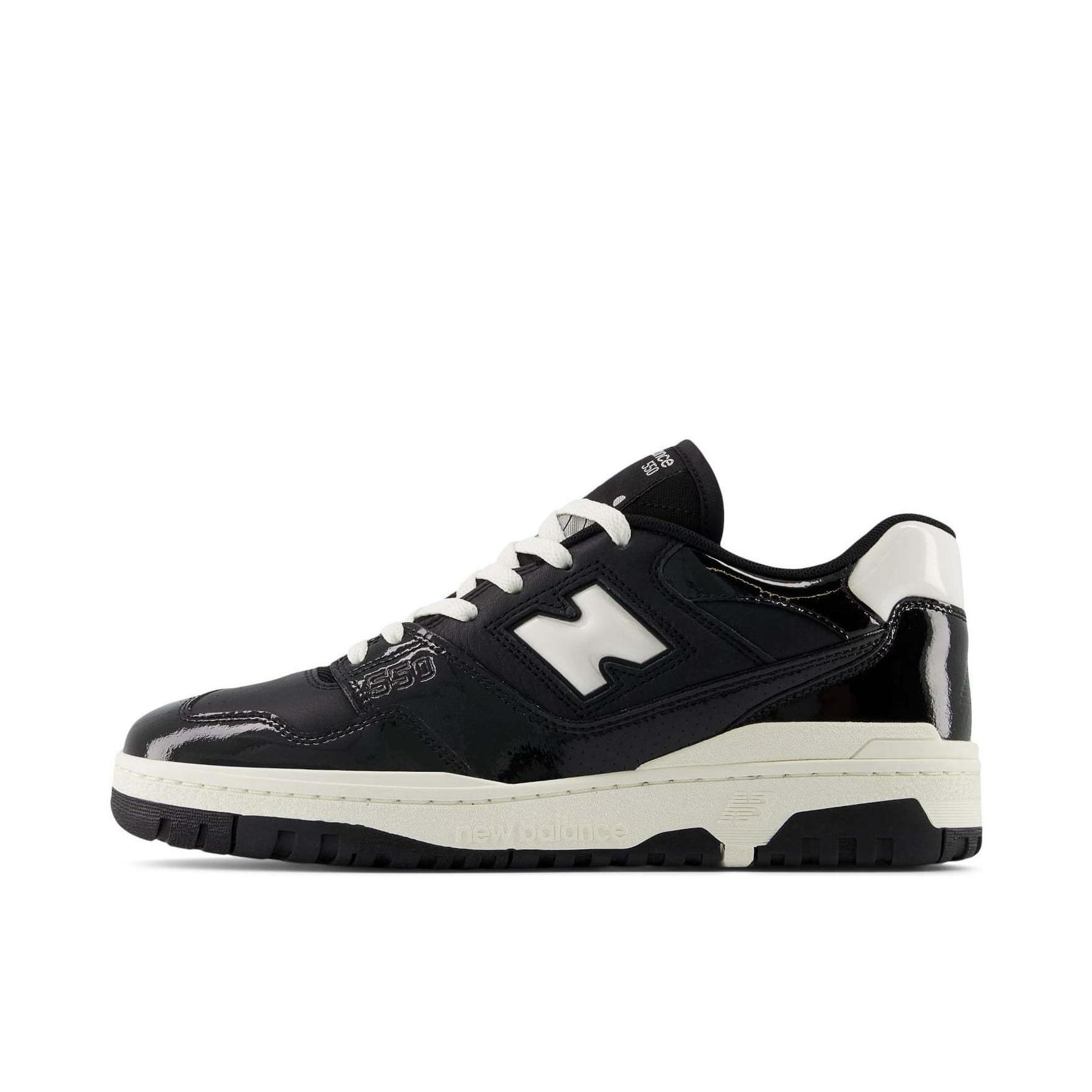 推荐商品：New Balance 550 复古 舒适 百搭 减震透气 防滑耐磨 潮流 运动休闲鞋 黑色/白色