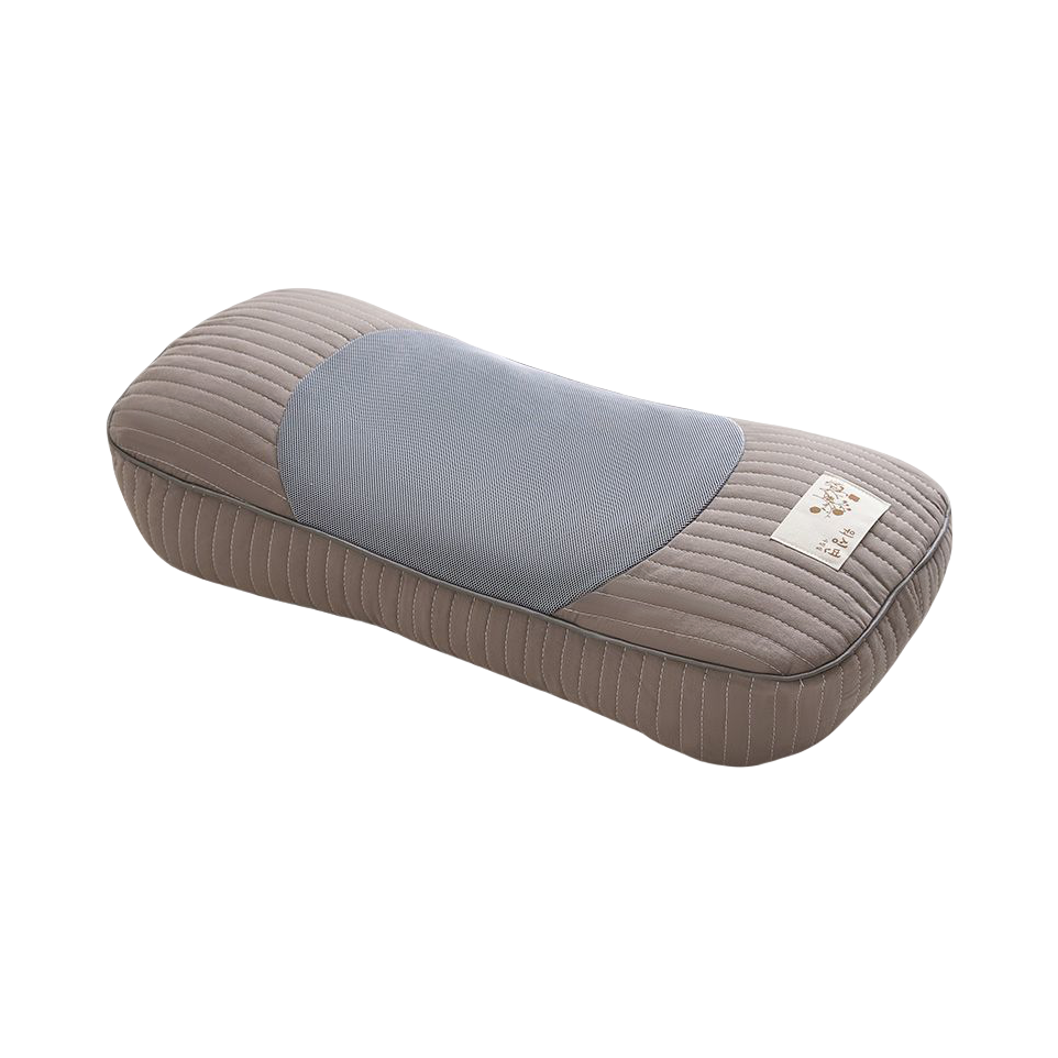 推荐商品：绣花夫人 全棉荞麦立体护颈枕 26×48cm