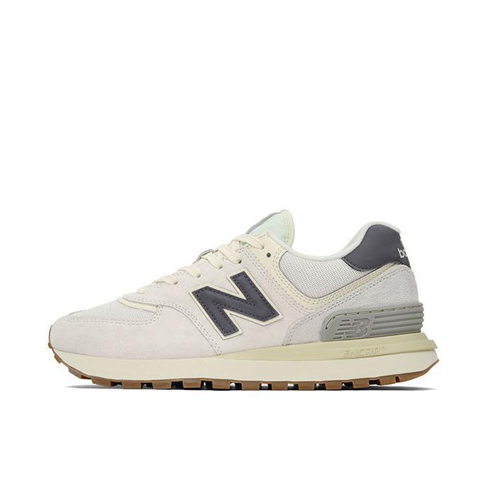 推荐商品：New Balance 574 运动休闲鞋 阿甘鞋 经典复古防滑耐磨缓震舒适透气时尚百搭轻便 浅灰色 /米色