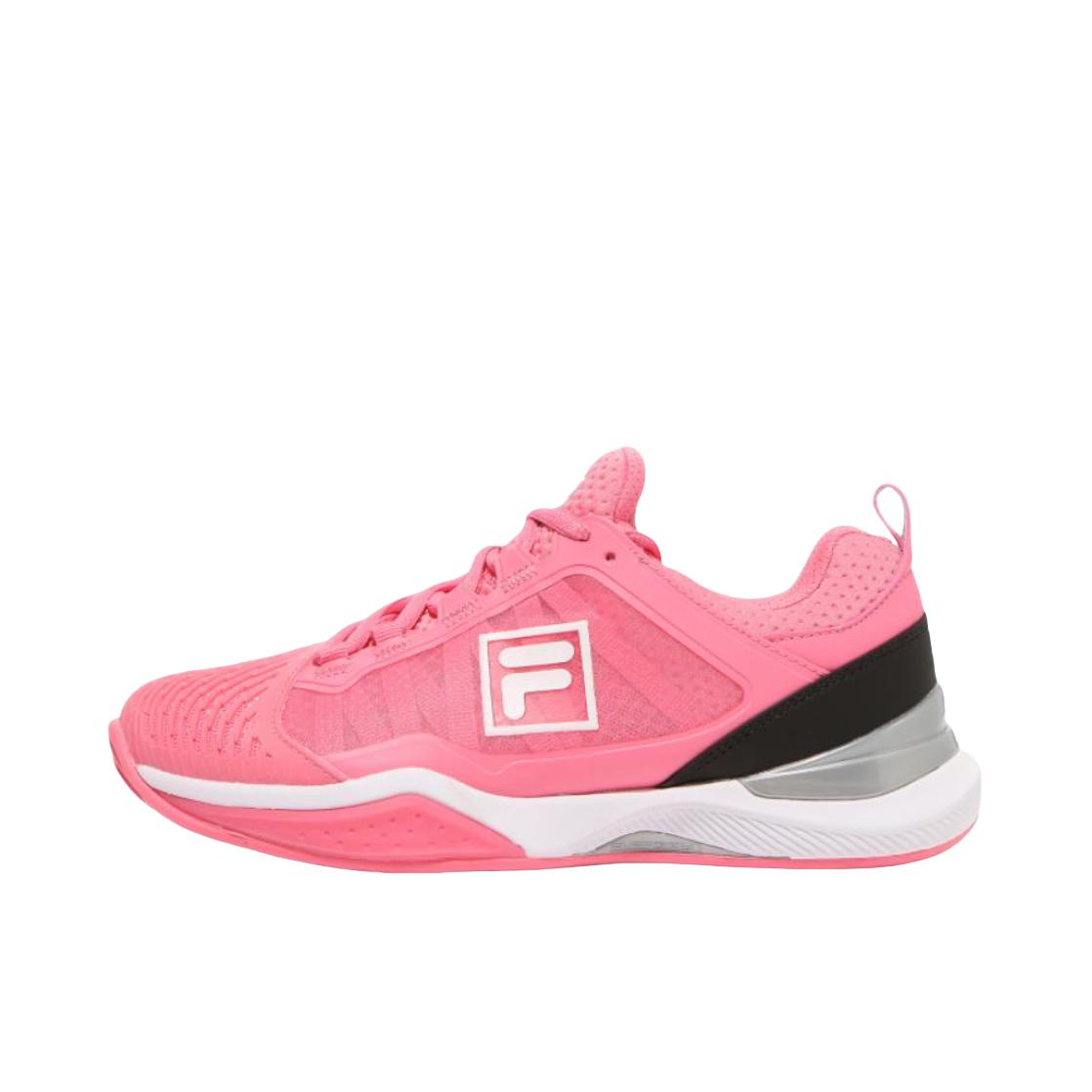 推荐商品：FILA/斐乐 Speed Serve 性能耐磨 透气防滑 网球鞋 粉色