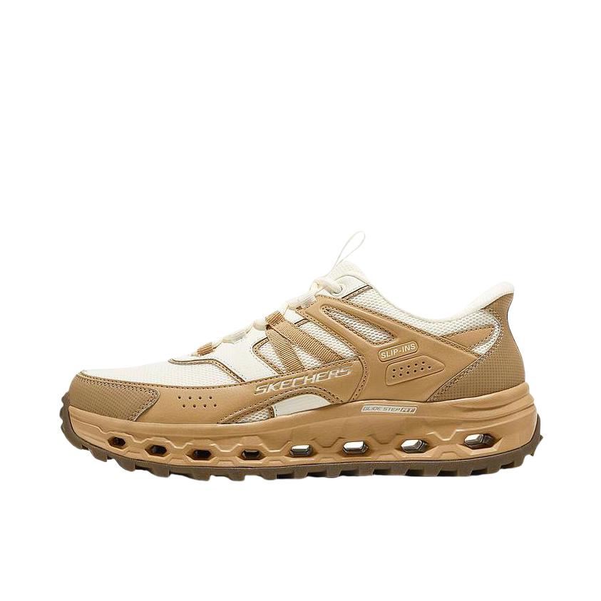 推荐商品：Skechers/斯凯奇 运动休闲鞋 老爹鞋 户外鞋复古透气厚底回弹 237647 沙黄色