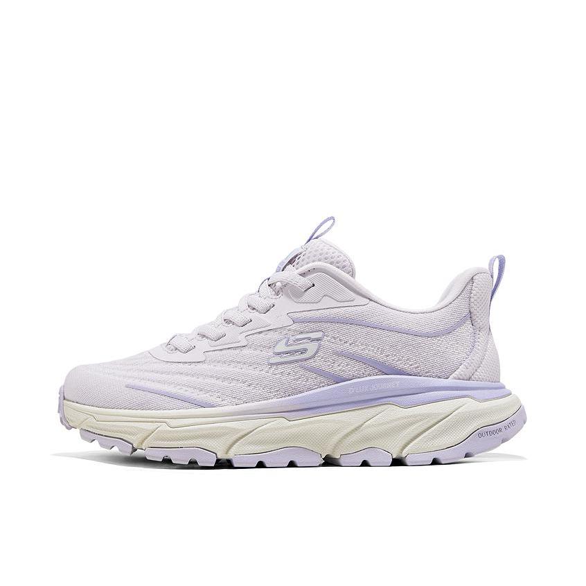 推荐商品：Skechers/斯凯奇 OUTDOOR MENS 透气 缓震 耐磨 徒步鞋 登山鞋 户外鞋 女款/薰衣草色