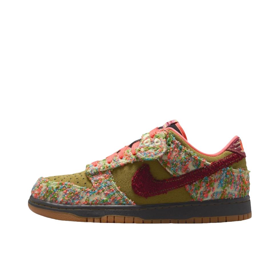 推荐商品：Nike Dunk 板鞋 经典复古百搭 绿色/粉色