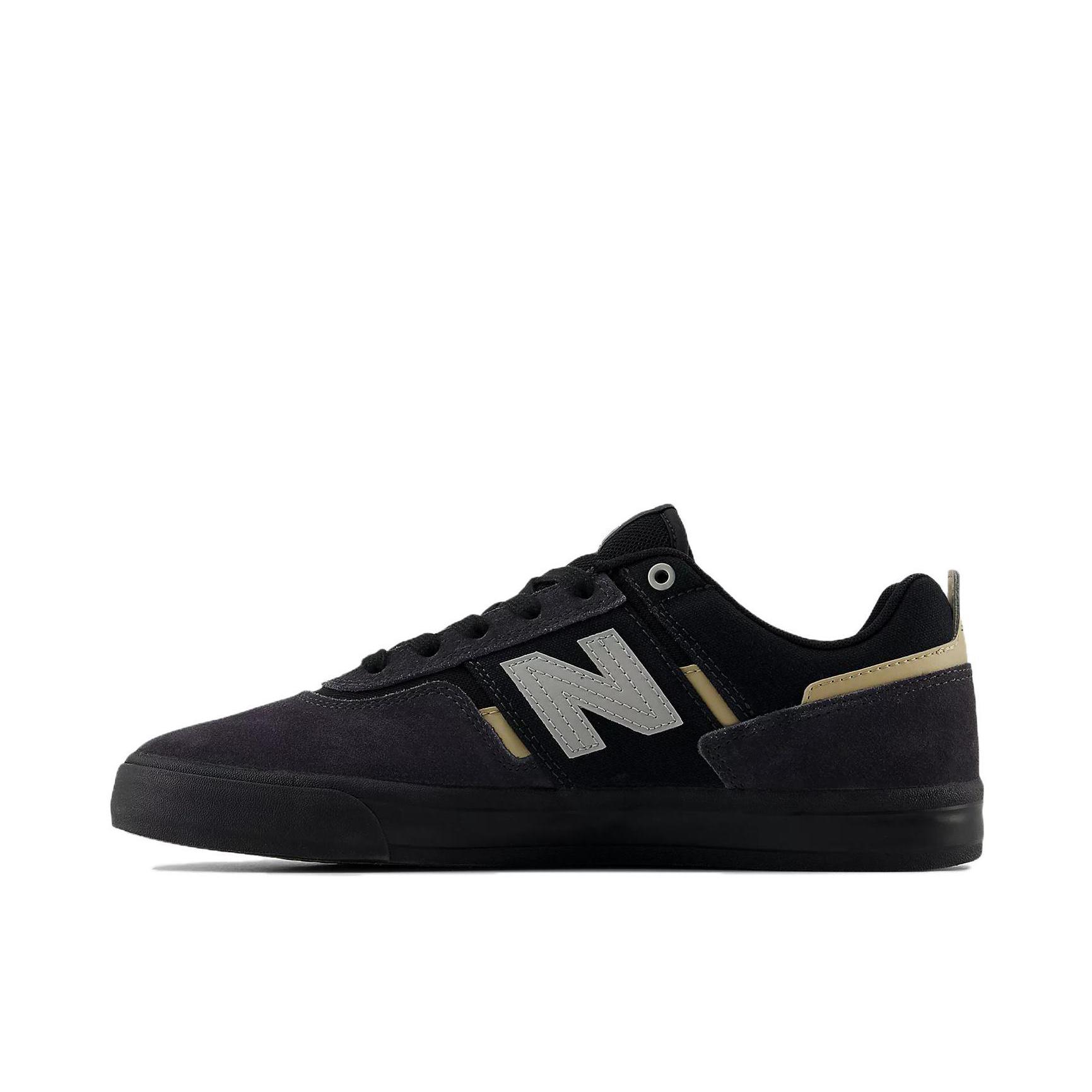 推荐商品：New Balance Numeric Jamie Foy 306 减震 耐磨 低帮 板鞋 D宽/黑色 