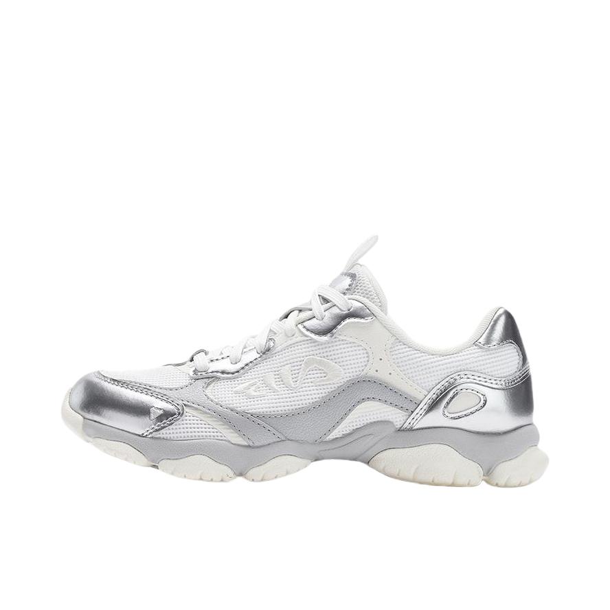 推荐商品：FILA/斐乐 猫爪6 ST 摩登系列 薄底 低帮 运动休闲鞋 女款/银器灰/标准白