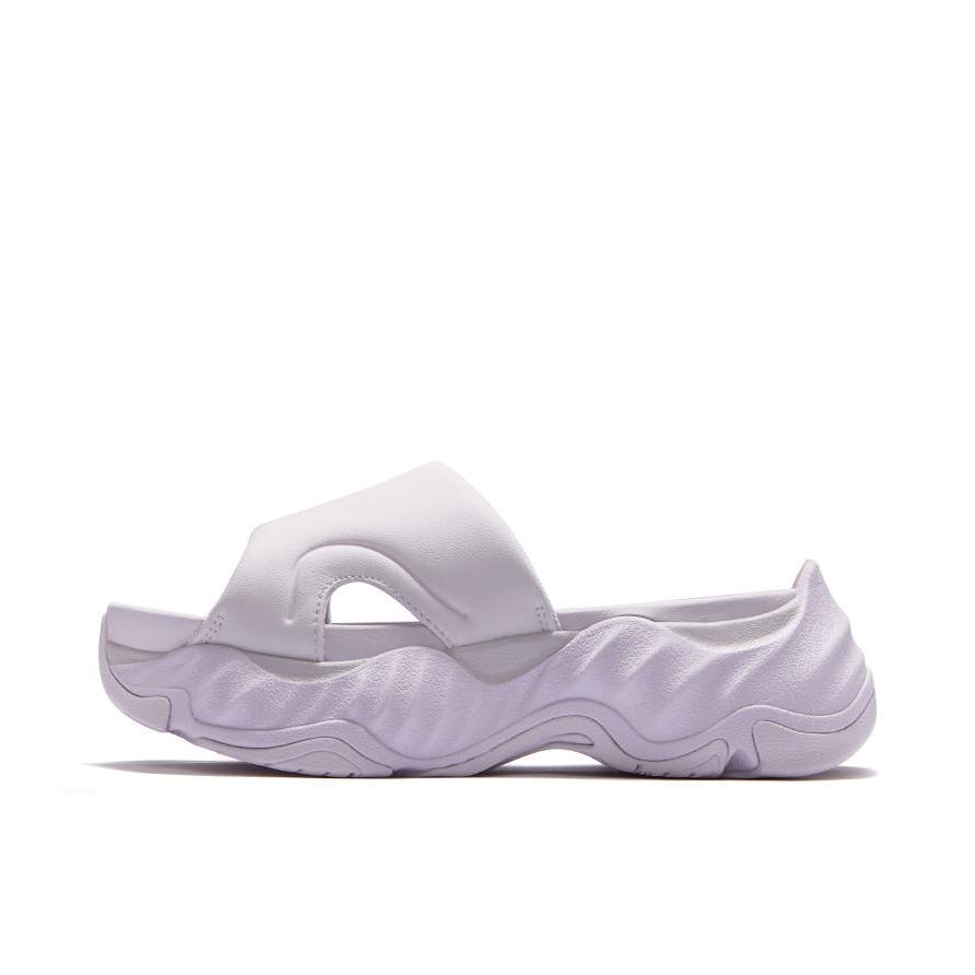 推荐商品：FILA/斐乐 STARFISH SLIPPER 百搭 一字 厚底 防滑 拖鞋 女款/紫色