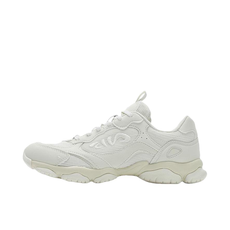 推荐商品：FILA/斐乐 猫爪6 ST 摩登系列 薄底 低帮 运动休闲鞋 女款/芦笋白/满天星黄