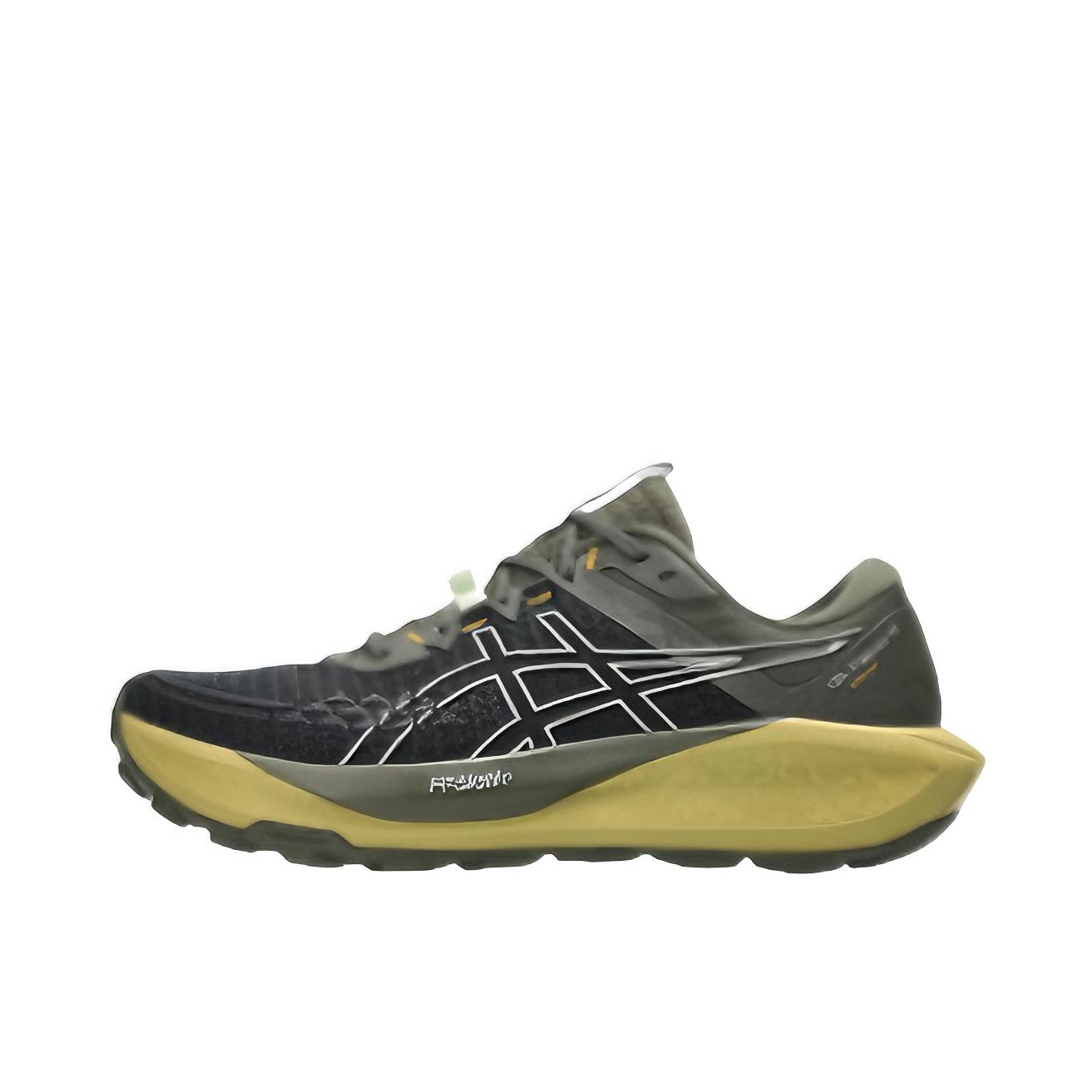推荐商品：Asics/亚瑟士 GEL-Trabuco 13 越野跑鞋 缓震透气防滑耐磨舒适轻便抓地马拉松时尚百搭支撑回弹 男款/黑色/绿色