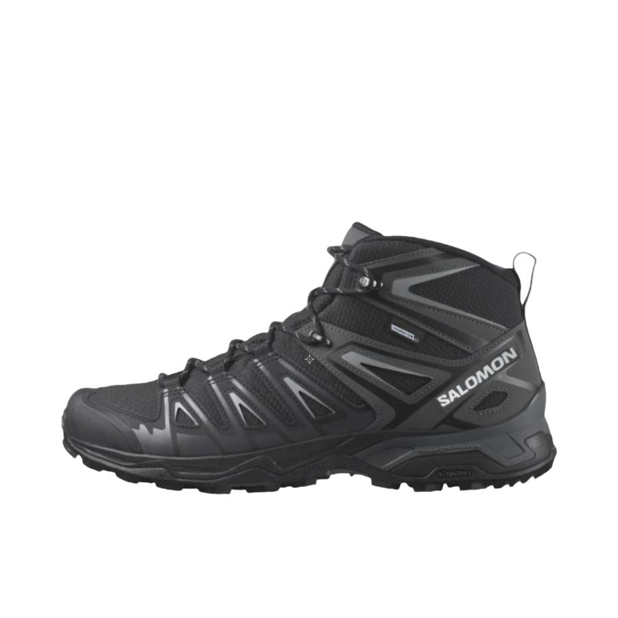 推荐商品：Salomon/萨洛蒙 X Ultra Pioneer 网布 防水耐磨 减震防滑 越野 织物 抗冲击 户外鞋 徒步鞋 黑色/白色 
