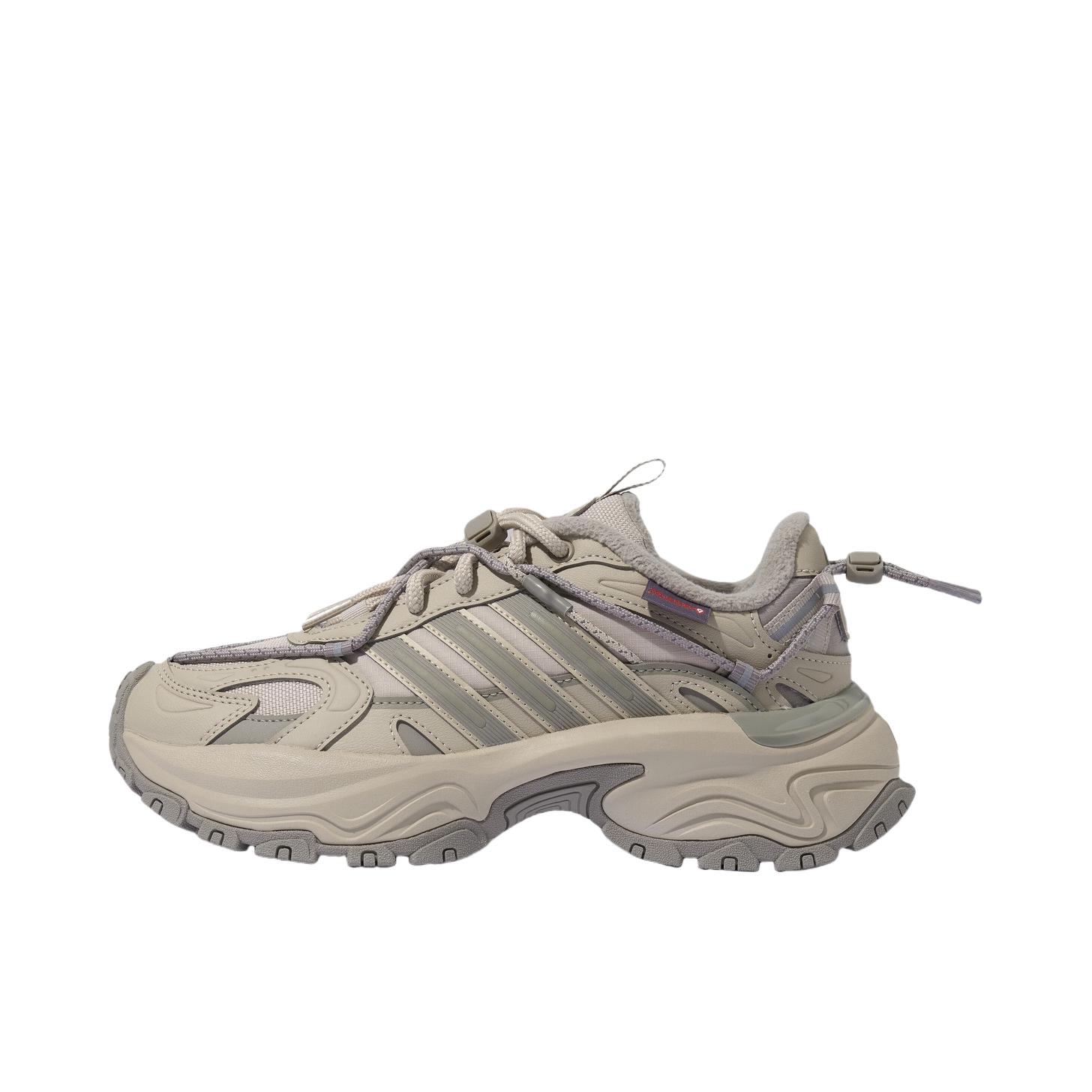 推荐商品：adidas SHADOW FEVER OD 老爹鞋 复古百搭防滑回弹 米色/淡芝麻灰褐