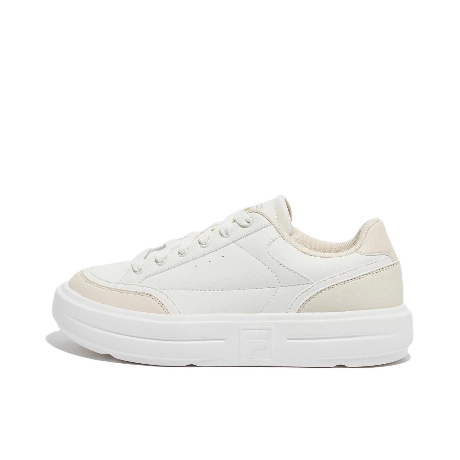 推荐商品：FILA/斐乐 Funky Tennis 1998 防滑 耐磨 低帮 圆头 板鞋 低帮/米色