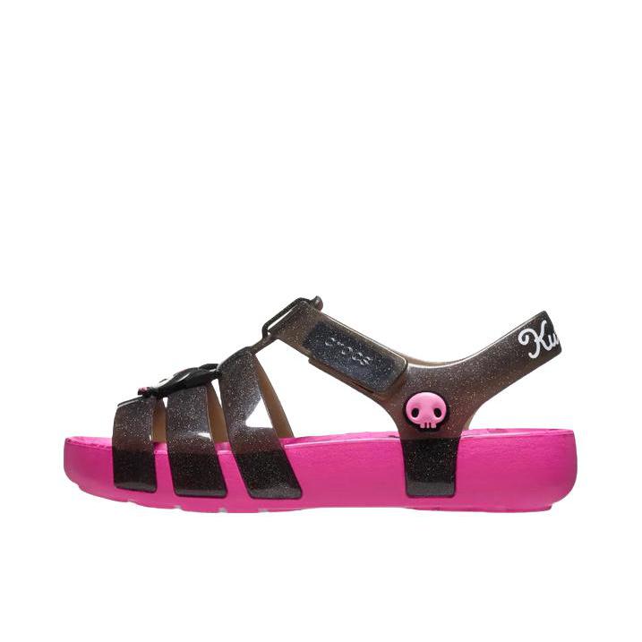 推荐商品：Crocs/卡骆驰 Classic Series 沙滩鞋 凉鞋 休闲舒适百搭 CR210114 大童/黑色/粉色