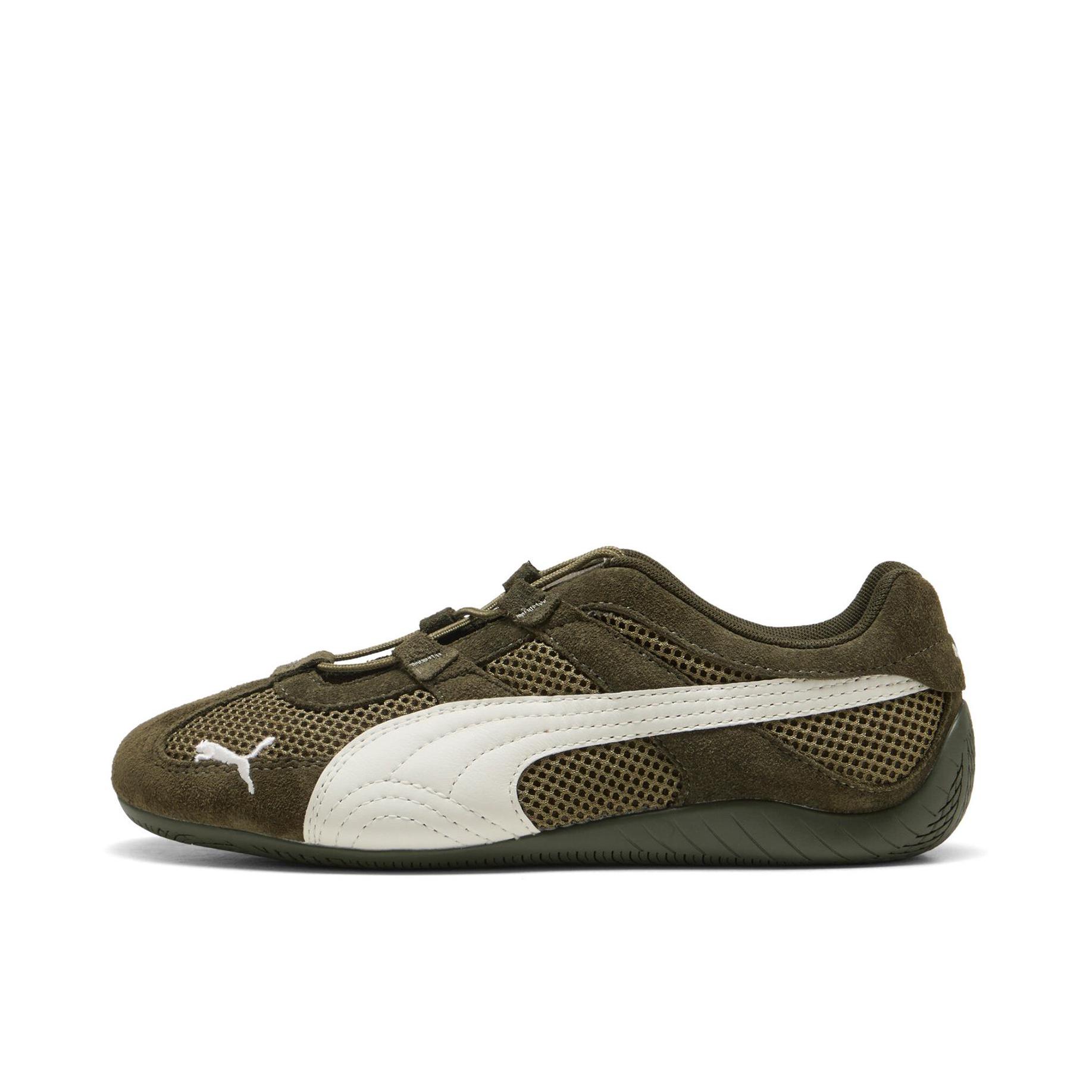 推荐商品：Puma/彪马 Speedcat OG 赛车鞋 德训鞋 训练鞋 T头薄底复古防滑耐磨贴合赛车风流光风 女款/橄榄绿