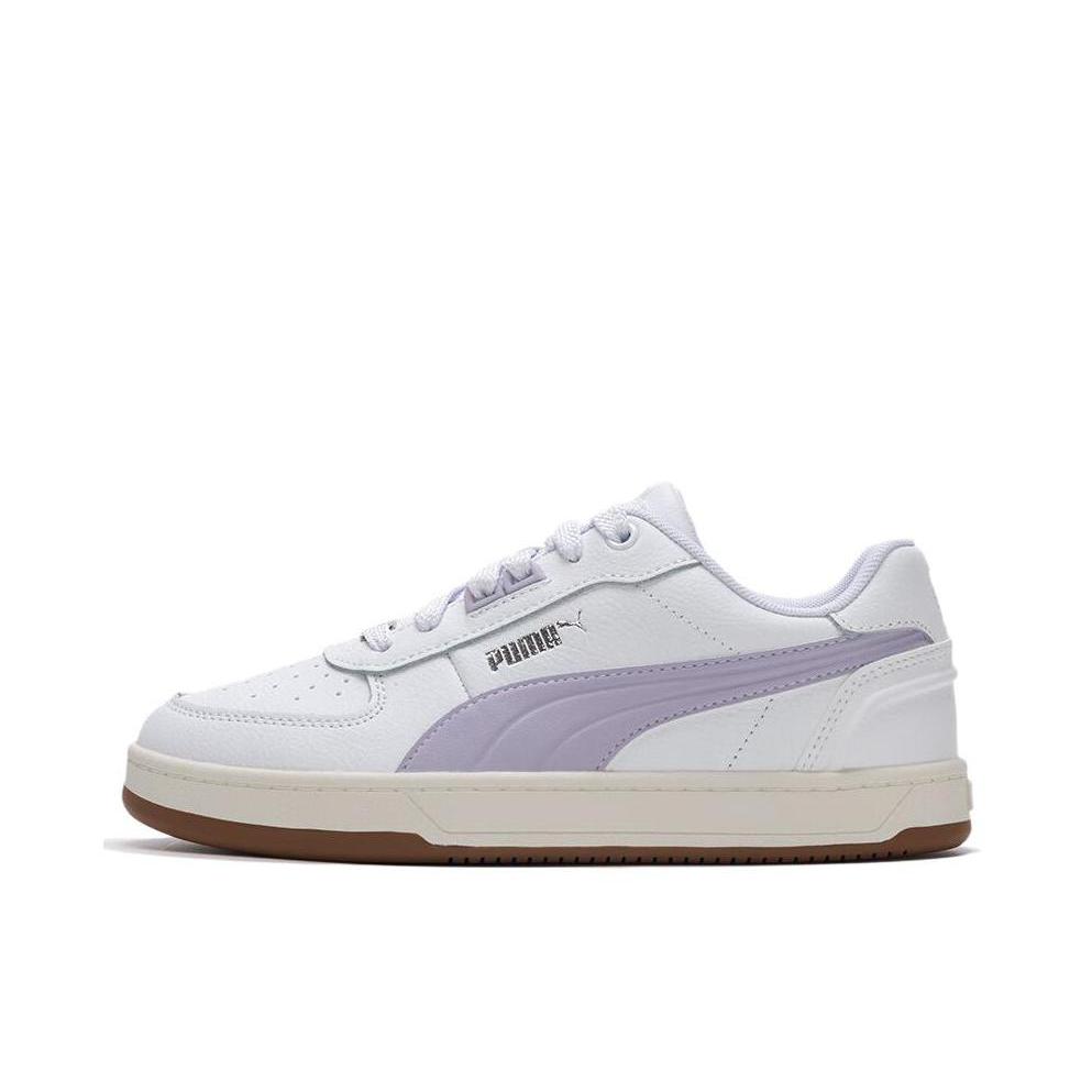 推荐商品：Puma/彪马 Caven 2 板鞋 防滑耐磨舒适百搭复古轻便透气运动 彪马白/紫色