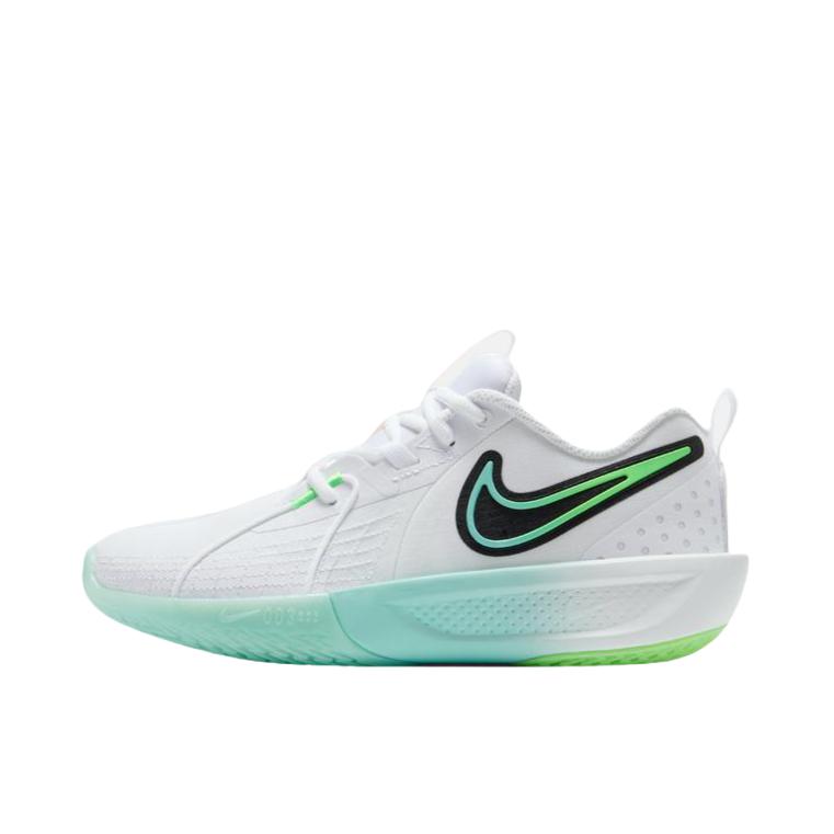 推荐商品：Nike Air Zoom G.T. Cut 3 篮球鞋 ZoomX泡棉抓地抗扭包裹性缓震回弹 大童/白色/漂白宝石绿/冲击绿/黑色/荷兰橙