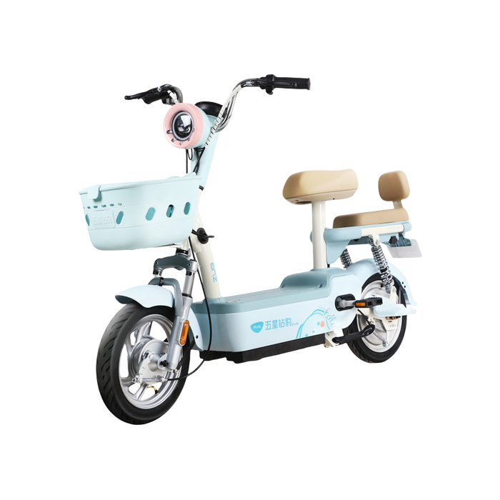 推荐商品:ZUB/五星钻豹 A39 2026新国标 铅酸电池 高碳钢 长续航 通勤 减震 电动自行车