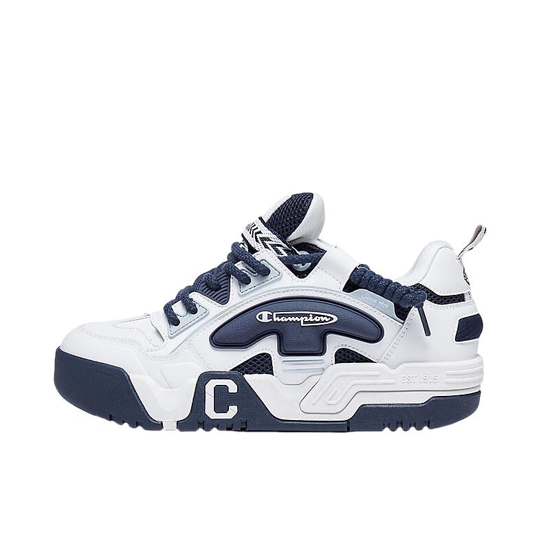 推荐商品：Champion/冠军 GEARSKATE 板鞋 美式复古简约 深蓝色