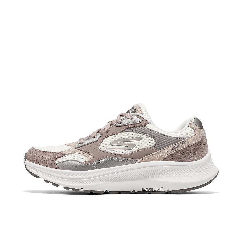 推荐商品：Skechers/斯凯奇 轻便缓震 厚底 防滑耐磨 时尚百搭 跑鞋 128630 女款/茱萸粉