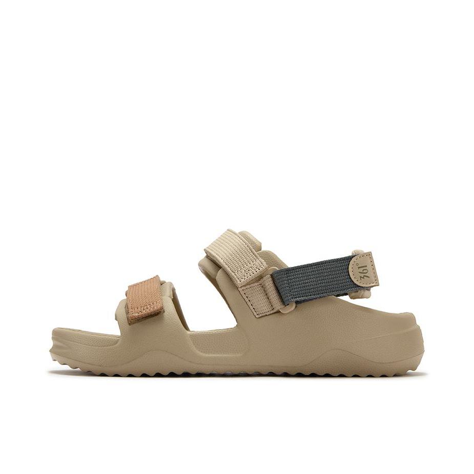 推荐商品：361度 凉鞋 百搭 软底 沙滩 镂空 魔术贴 572526714 棕色