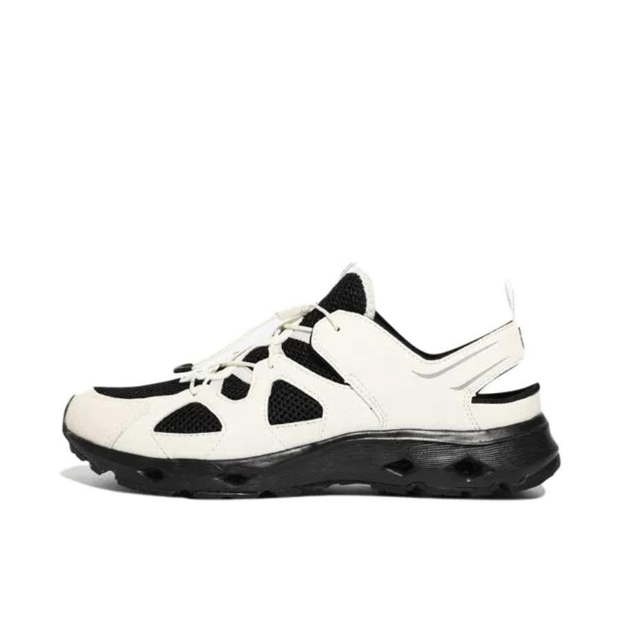 推荐商品：FILA/斐乐 Slick Wavy Sandals 透气 包头 抽绳 平跟 户外鞋 溯溪鞋 白色/黑色 