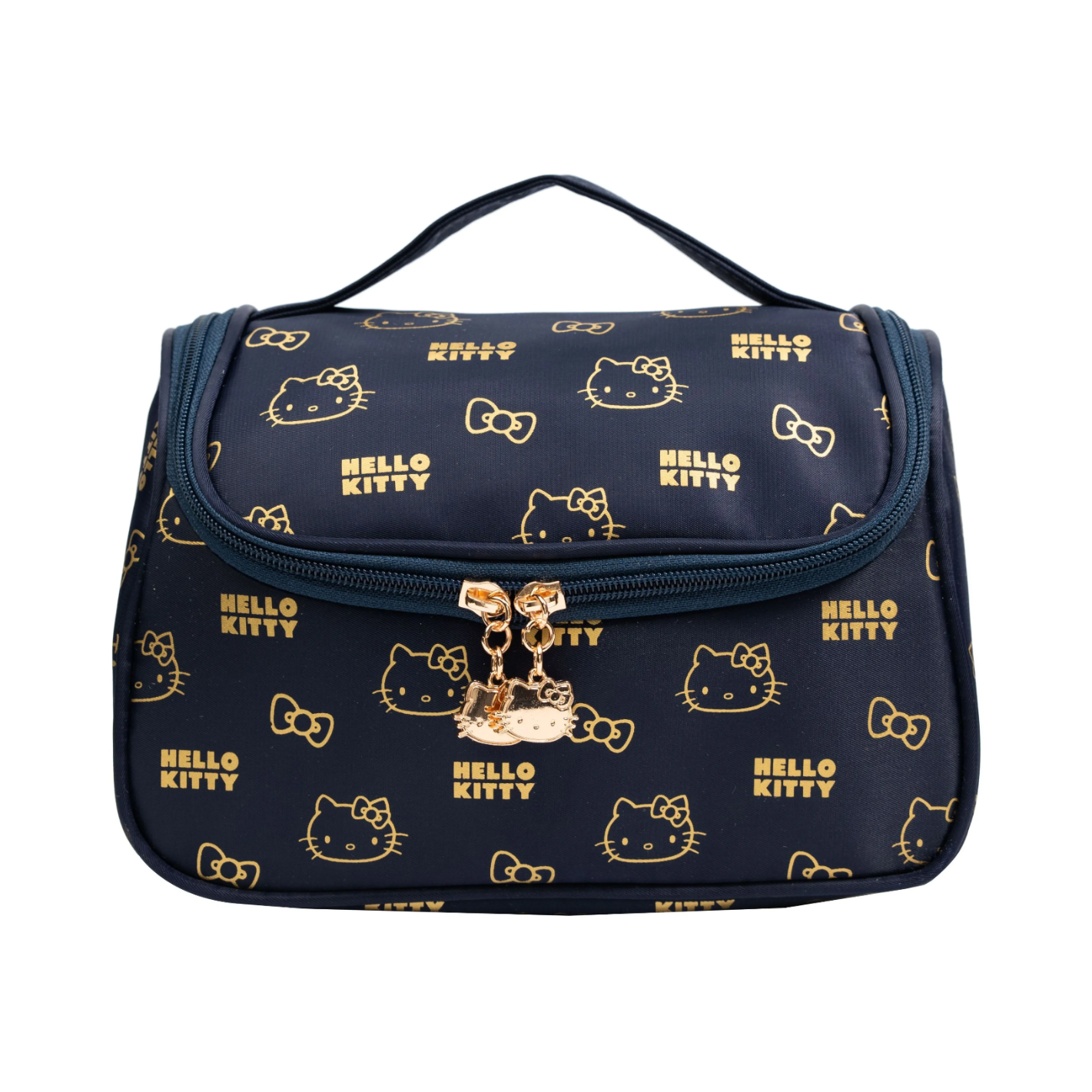 推荐商品：【HELLO KITTY联名】Sanrio/三丽鸥 情侣款满印防水高级小众可爱涤纶出行收纳包洗漱包化妆包