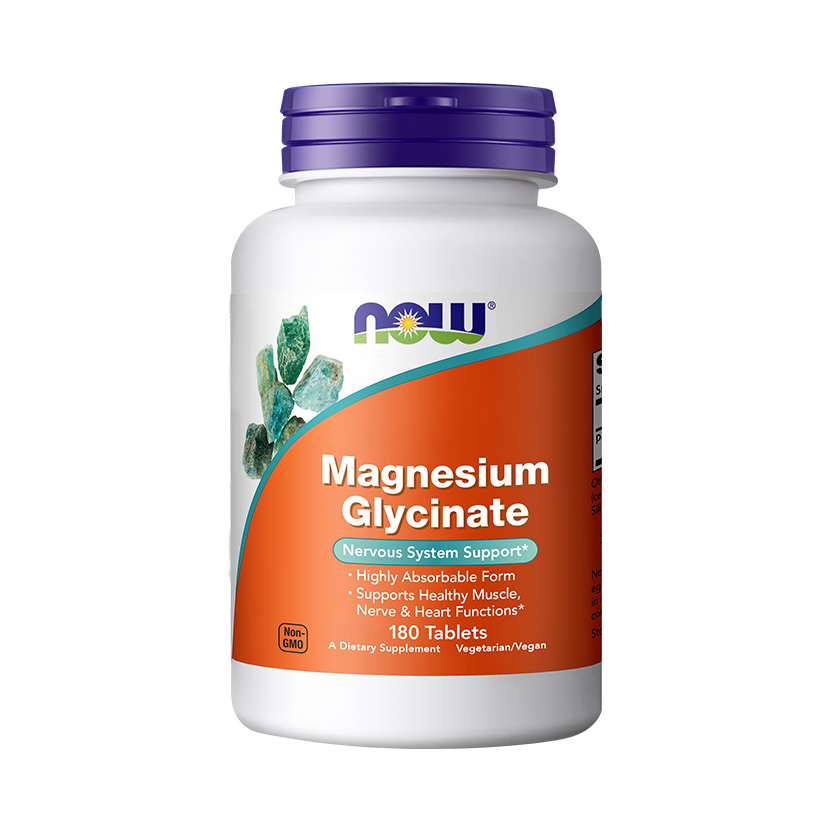 推荐商品：NOW/诺奥 甘氨酸镁片