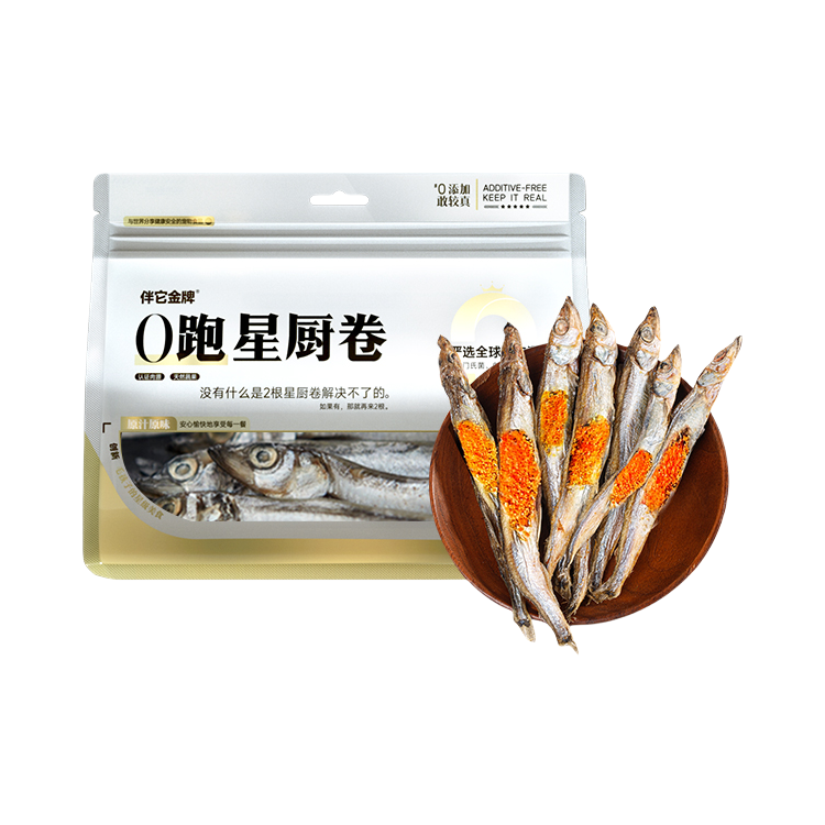 推荐商品：伴它金牌 全价 猫犬通用冻干零食 美毛补钙