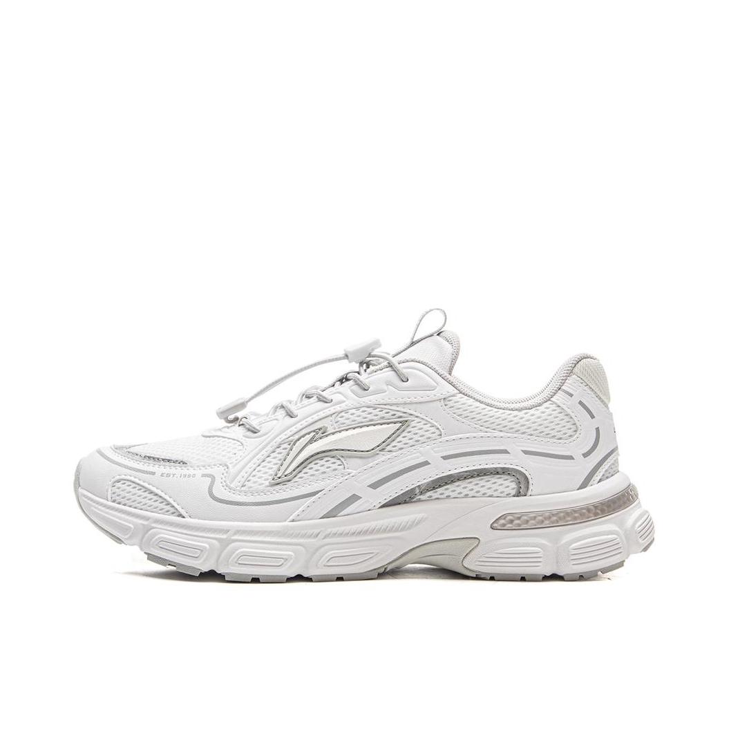 推荐商品：李宁 运动鞋儿童 减震回弹圆头低帮 YKCV218 大童/标准白