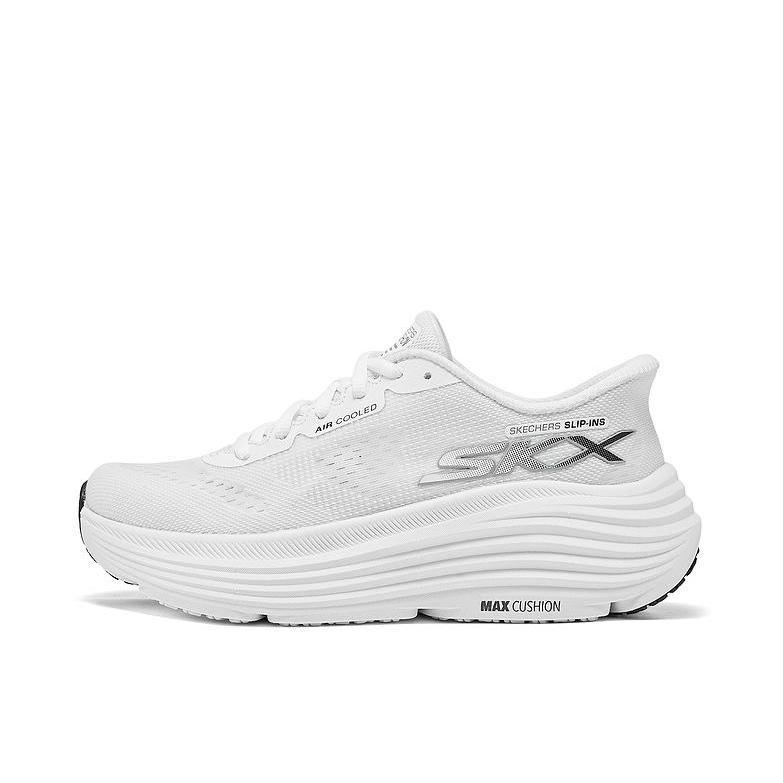 推荐商品：Skechers/斯凯奇 MEN'S GO 防滑耐磨 舒适缓震 高回弹 网布透气 潮流 跑鞋 女款/白色/黑色 