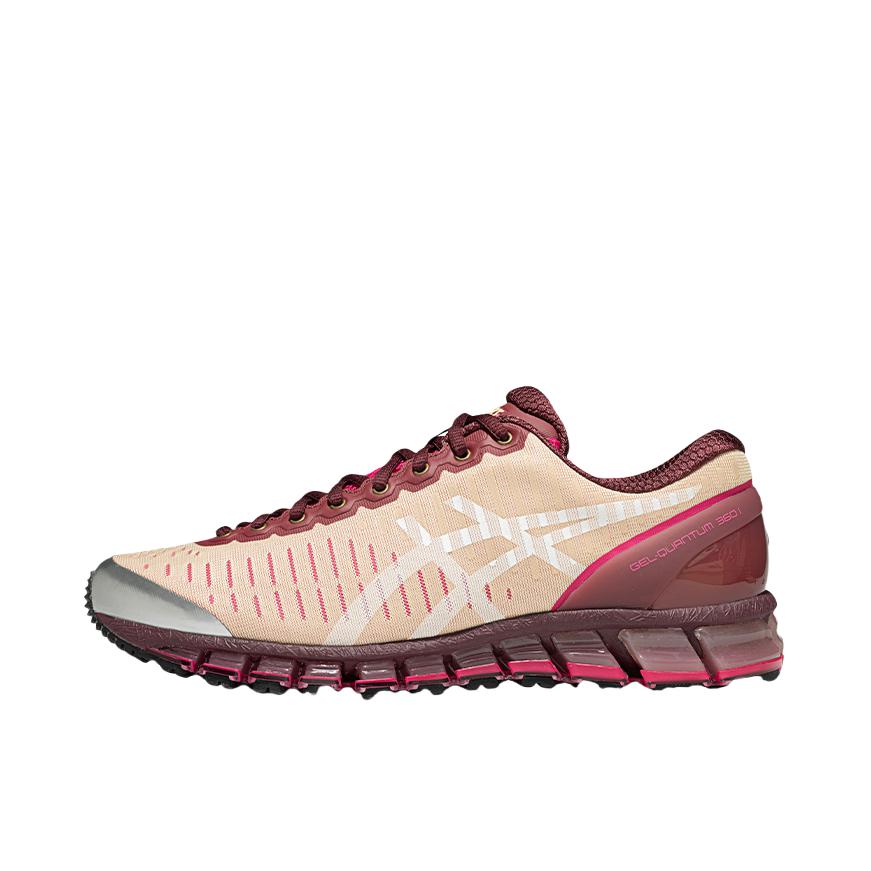 推荐商品：Asics/亚瑟士 Gel-Quantum 360 跑鞋 透气轻便耐磨防滑舒适百搭休闲运动低帮贴合支撑 ABOVE THE CLOUDS联名/黄色/红色