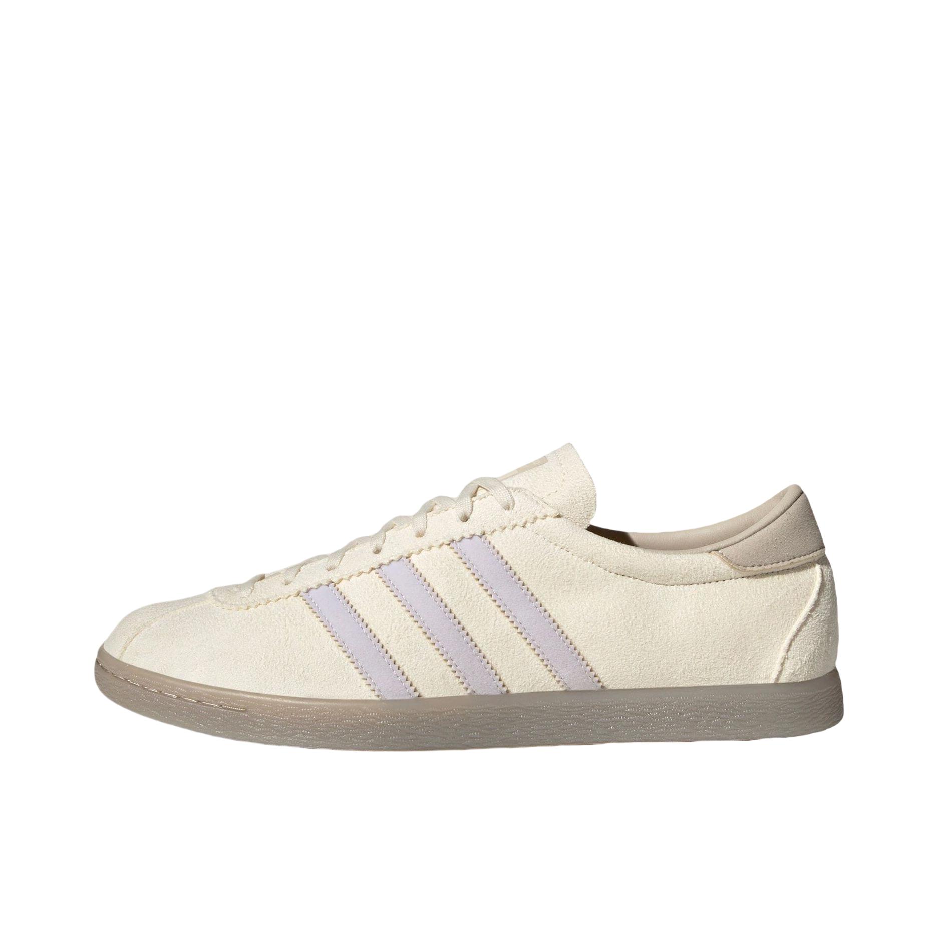 推荐商品：adidas Originals Tobacco Gruen T头鞋 德训鞋 运动休闲鞋 绒面革防滑耐磨轻便复古 白色/灰色