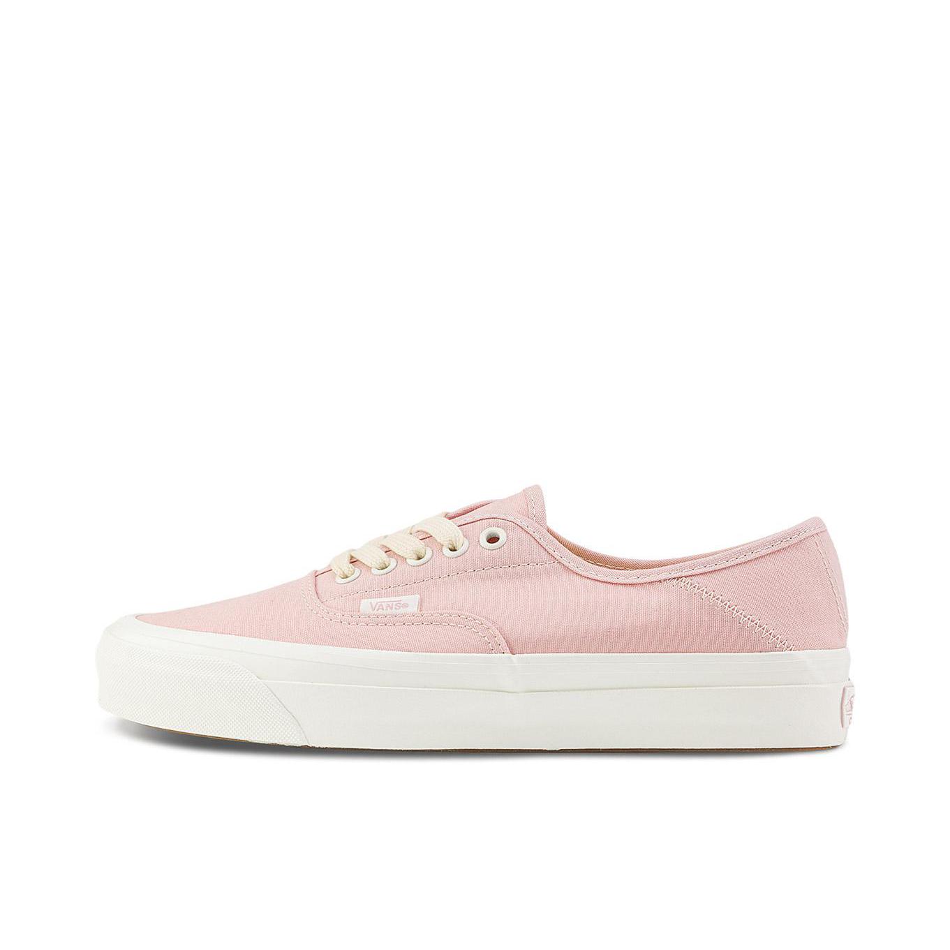推荐商品：Vans/范斯 Authentic Reissue 44 系带 防滑耐磨 舒适透气 平底 帆布鞋 淡粉色
