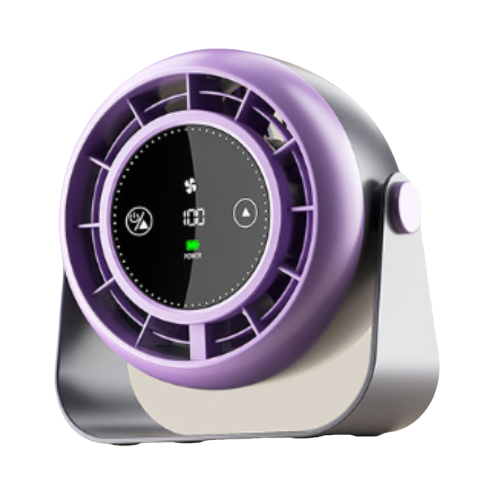 推荐商品：ROSOZ/洛兽 桌面风扇 超强大风力 超长续航 DS301