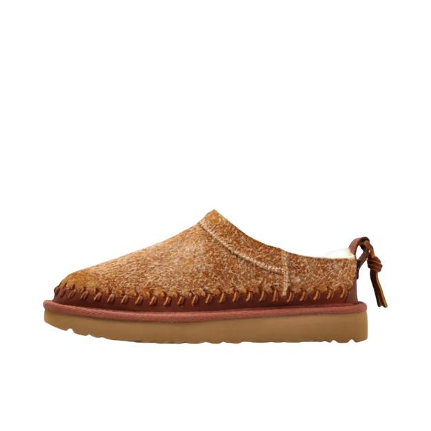 推荐商品：UGG Micro Biarritz 拖鞋 简约EVA包头低跟 棕色