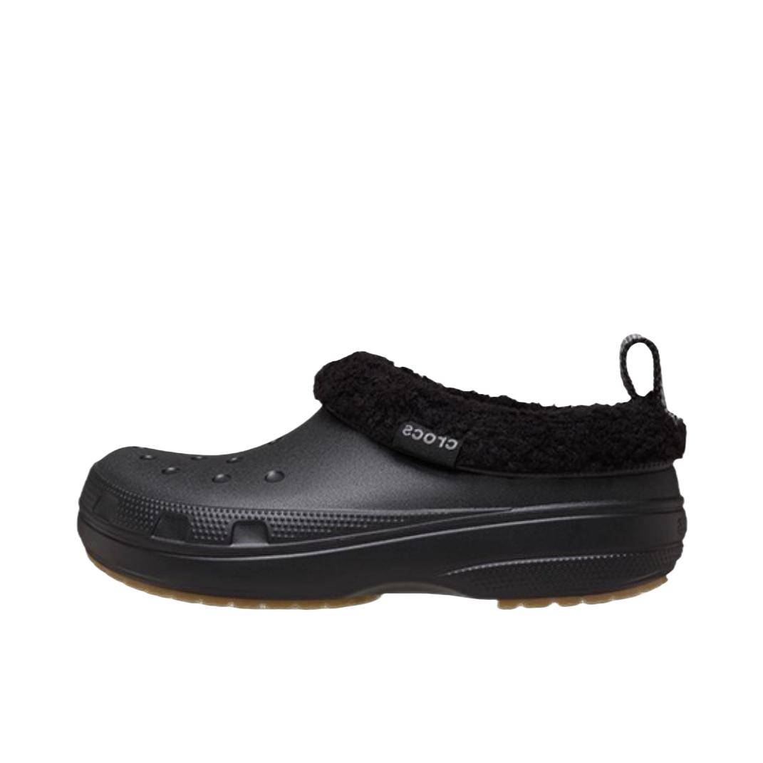 推荐商品：Crocs/卡骆驰 Classic Blitzen IV Clog 暖棉 加绒 舒适耐磨 包头 套脚 外穿 时尚简约 百搭 凉鞋 210846 黑色