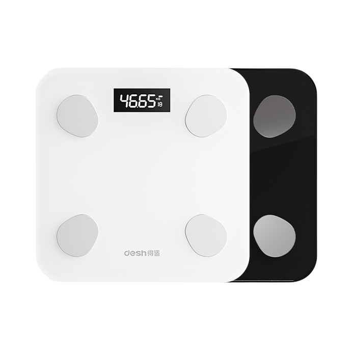 推荐商品：desh/得适 T600 体脂秤 健康秤 智能分析对比 BMI评估