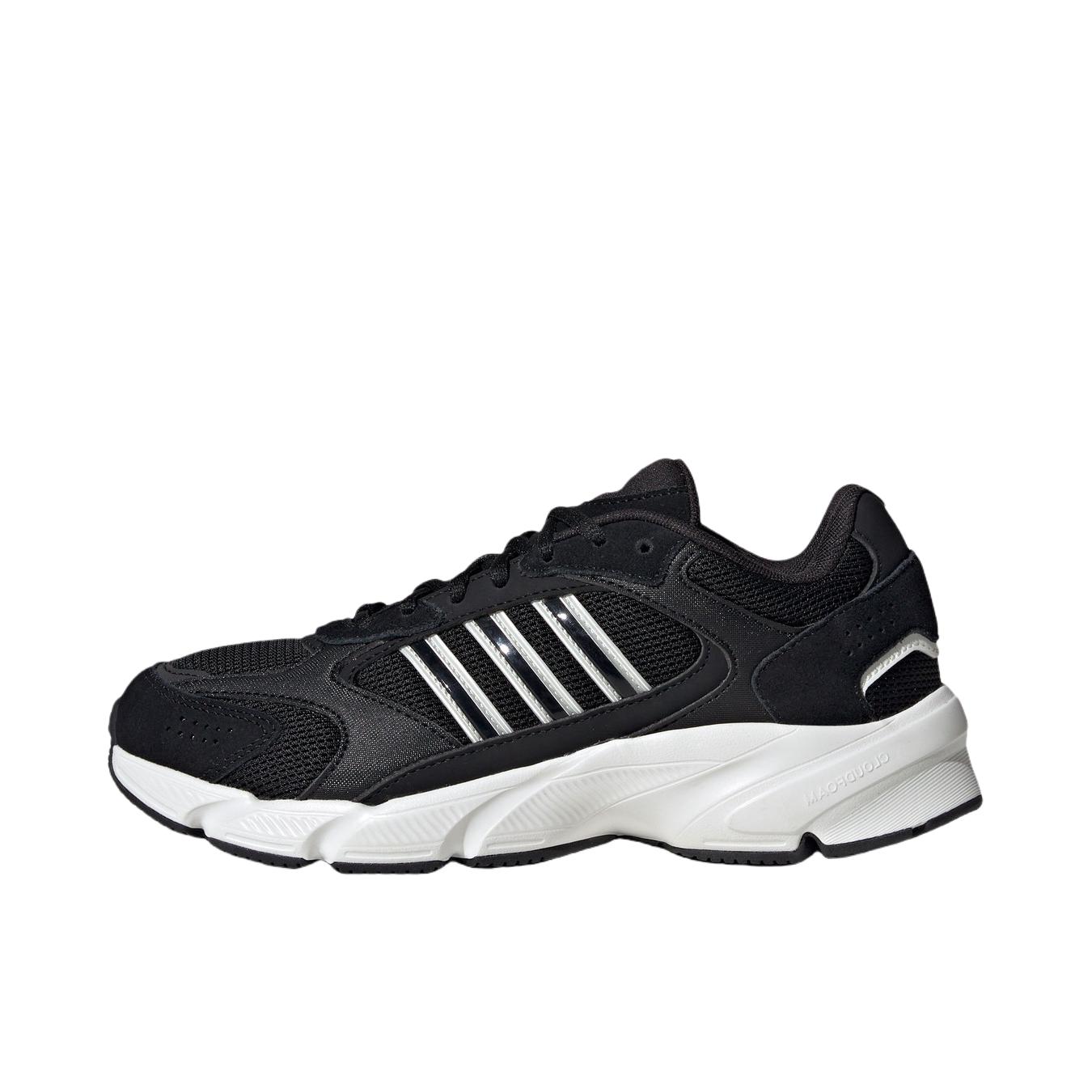 推荐商品：adidas Crazychaos 2000 跑鞋 千禧感网面透气舒适减震防滑耐磨复古百搭轻运动 女款/黑色/亮白色