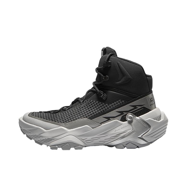 推荐商品：Kailas/凯乐石 YAN GTX MID 户外鞋 徒步鞋 中帮防水防滑轻量 墨黑色/海雾灰