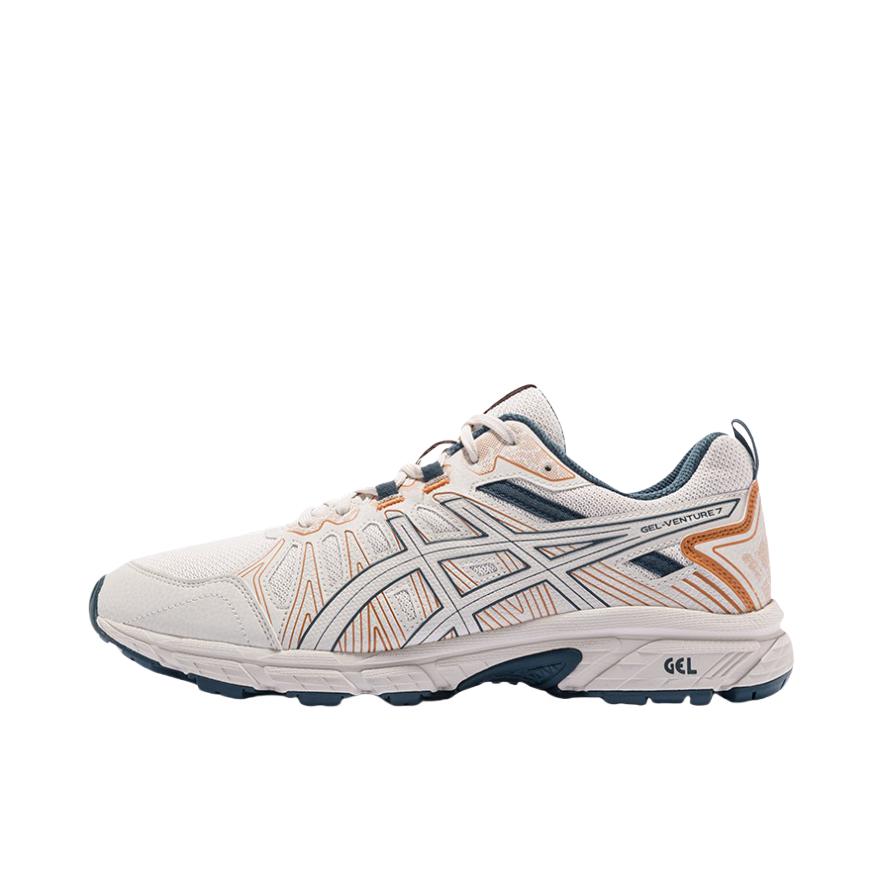 推荐商品：Asics/亚瑟士 Gel-Venture 7 型格越野 抓地 缓冲 缓震回弹 跑鞋 浅灰