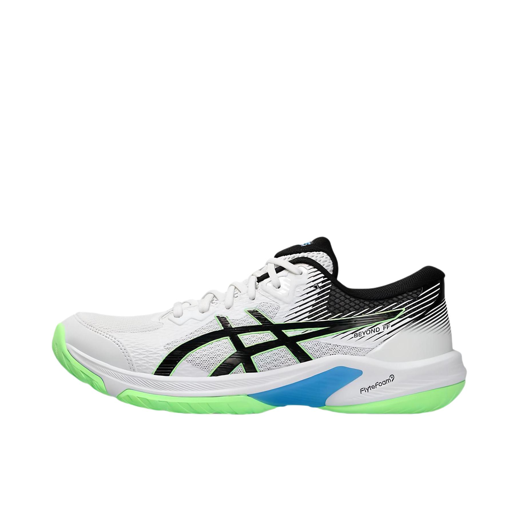 推荐商品：Asics/亚瑟士 Beyond FF 轻量 缓震 稳定支撑 耐磨耐用 网面 训练鞋 白色/黑色