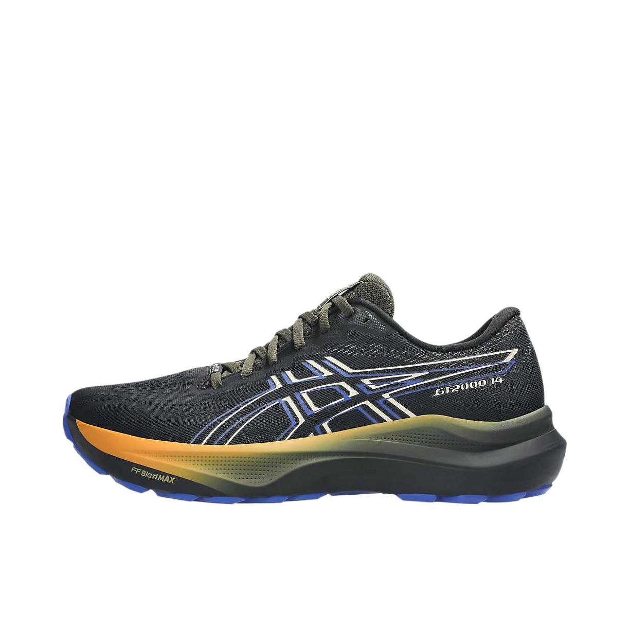 推荐商品：Asics/亚瑟士 GT-2000 14 跑鞋 舒适百搭支撑缓震回弹稳定支撑 黑色 