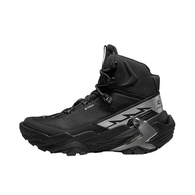 推荐商品：Kailas/凯乐石 YAN GTX MID 户外鞋 徒步鞋 中帮防水防滑轻量 墨黑色