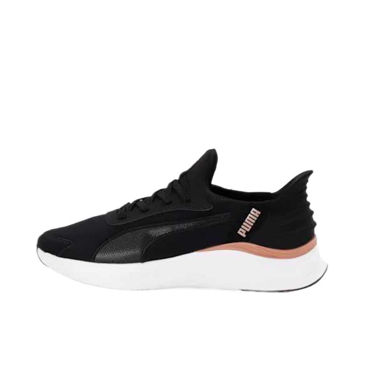 推荐商品：Puma/彪马 SOFTRIDE Harmony 跑鞋 简约休闲圆头系带 女款/黑色