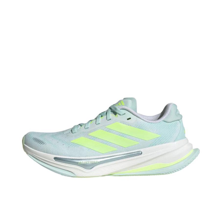 推荐商品：adidas Supernova Prima 2 跑鞋 百搭耐磨低帮系带支撑体测减震贴合 女款/绿色