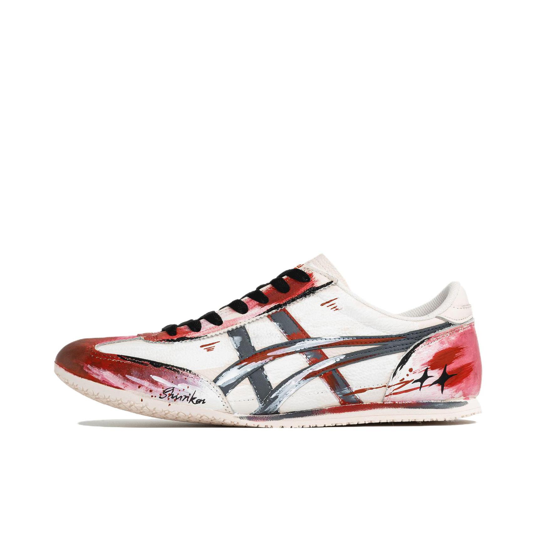 推荐商品：定制款 Onitsuka Tiger/鬼冢虎 Machu Racer 运动休闲鞋 学院风个性小众耐磨 影袭