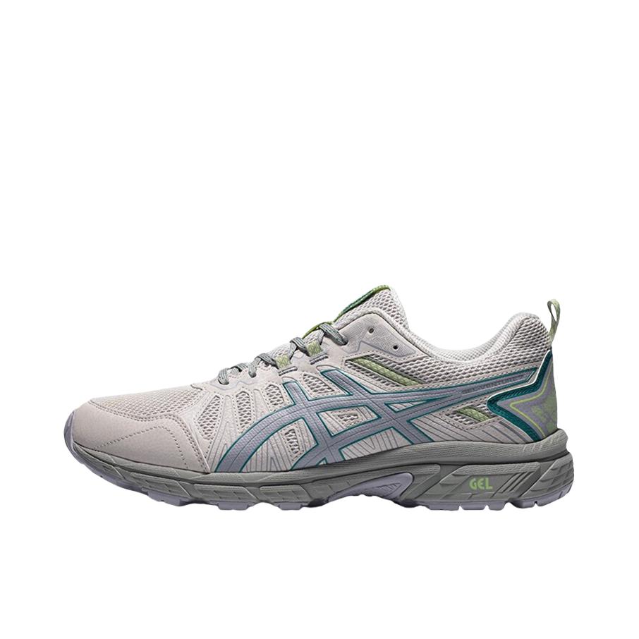推荐商品：Asics/亚瑟士 Gel-Venture 7 型格越野 抓地 缓冲 缓震回弹 跑鞋 灰色/蓝色/绿色