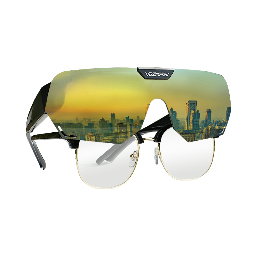 推荐商品：VOZAPOW SU-16 护目 翻盖 防紫外线 骑行眼镜