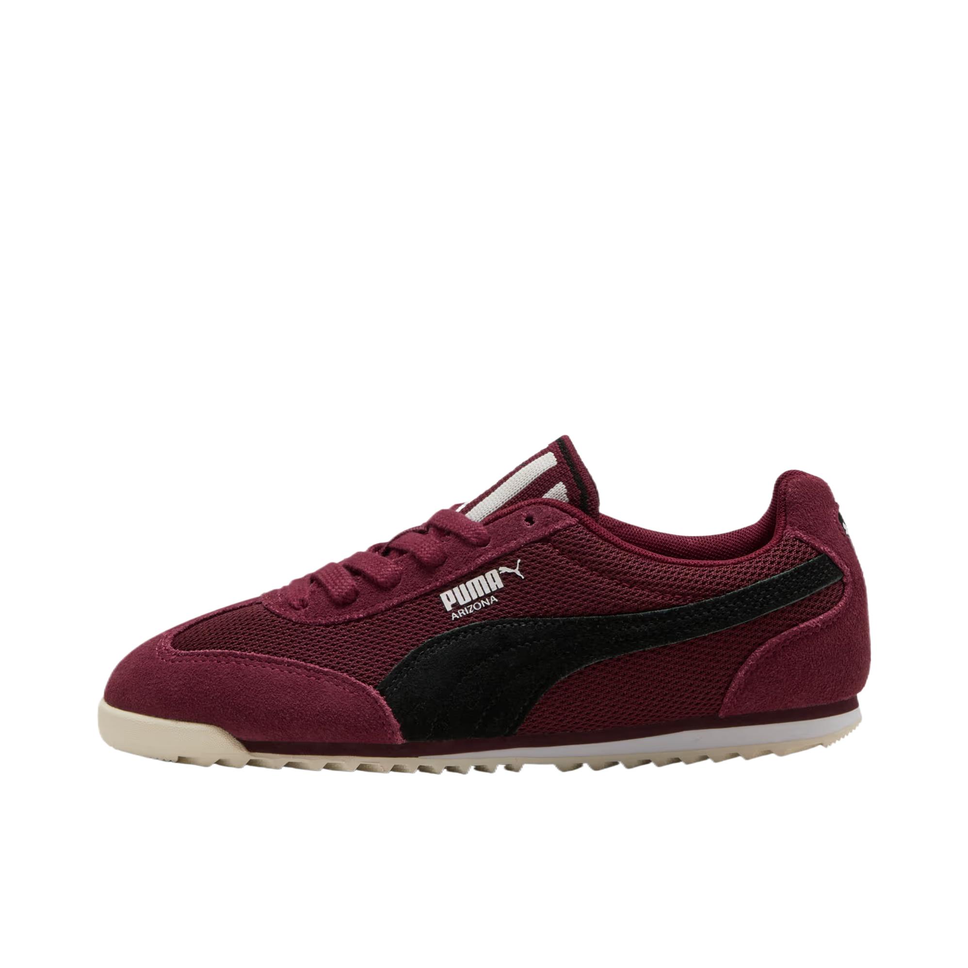 推荐商品：Puma/彪马 Arizona 防滑耐磨 低帮 T头薄底 复古 运动休闲鞋 女款/红色