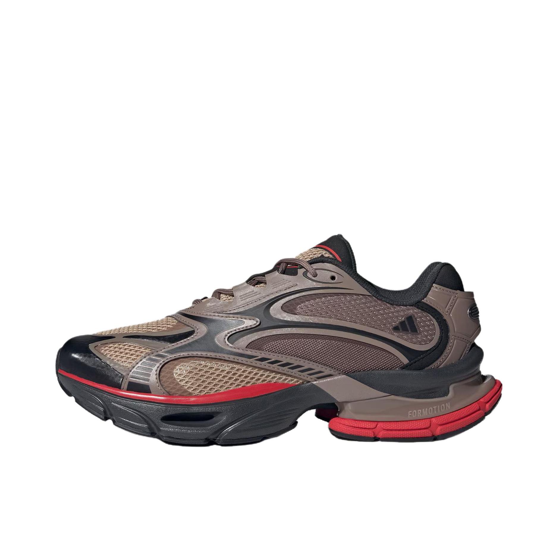 推荐商品：【GALI同款】 adidas FORMOTION ONE 轻机能-初代 运动休闲鞋 百搭圆头厚底系带复古贴合 棕色/褐色 