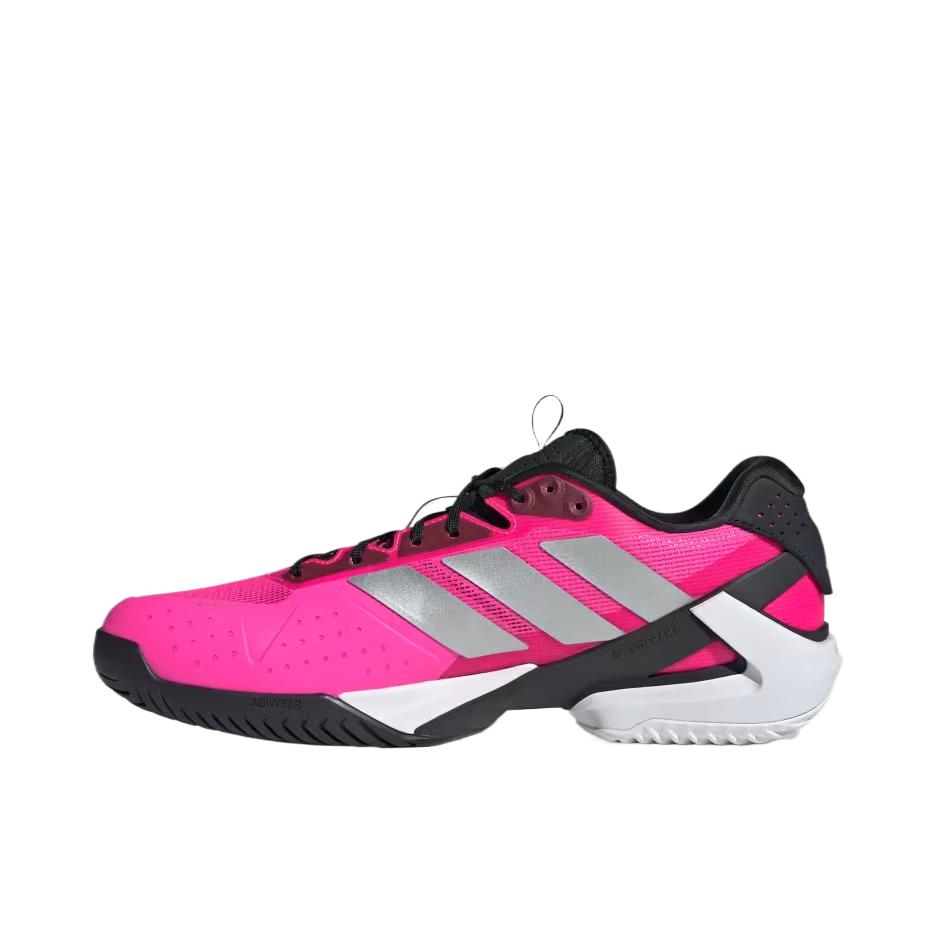 推荐商品：adidas Adizero Ubersonic 5 防滑 耐磨 贴合 低帮 平跟 网球鞋 粉色 